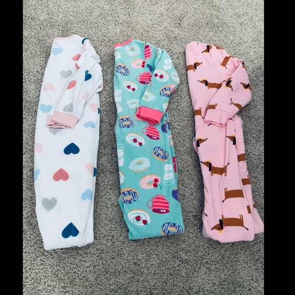 Carter's Other - BUNDLE of Carters 5T Fleece Pajamas